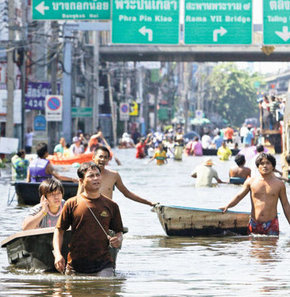 Sular yükseliyor, Tayland panikte