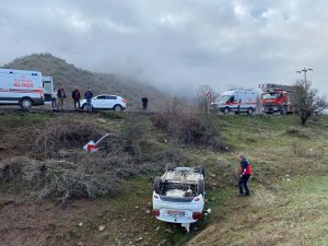 Marçik’te kaza: 3 yaralı