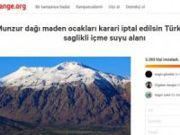 Change.org’da maden sahaları için imza kampanyası