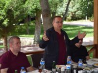 Başkan Kazgan İstanbullu muhtarları ağırladı