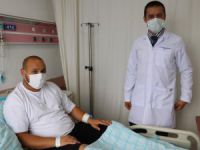 Zonguldak'ta ilk kez aynı anda kombine kapalı böbrek taşı ameliyatı yapıldı