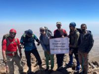 Dersimli dağcılar Süphan Dağı’na tırmandı