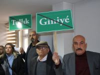 Sütlüce köylüleri yürüyüş gerçekleştirip, belediye meclis toplantısına katıldı