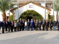 Kıbrıs gazileri, KKTC’nin kuruluş yıldönümü etkinliklerine katıldı