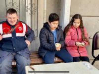 Bilecik Erzurumlular Derneğinden çocuklar için anlamlı cağ kebabı etkinliği