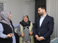 Deprem bölgesinde hayatını kaybedenlerin yakınlarına taziye ziyaretleri