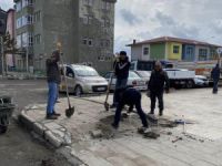 Selim Belediyesi yol çalışmalarına başladı