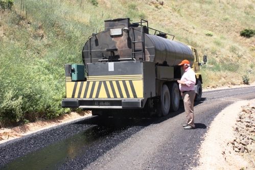 Düzgün Baba Yolu Asfaltlandı galerisi resim 1