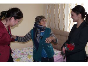 Jandarma Komutanından Huzurevine ziyaret