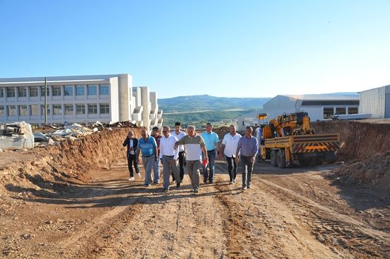 Vali Güner, Üniversite Yerleşkesini Gezdi galerisi resim 5
