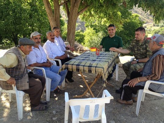Kaymakam Güleryüz’den köylere ziyaret galerisi resim 6