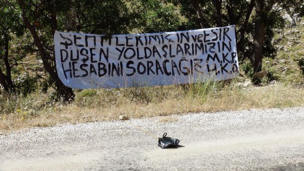 Tunceli'de Karayoluna Bombalı Tuzak galerisi resim 1