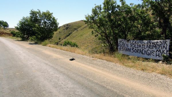 Tunceli'de Karayoluna Bombalı Tuzak galerisi resim 2