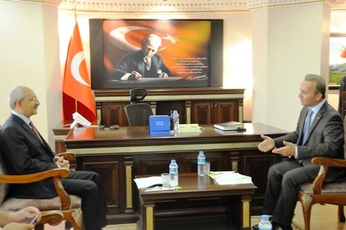 Kılıçdaroğlu Vali Güner’i ziyaret etti galerisi resim 2