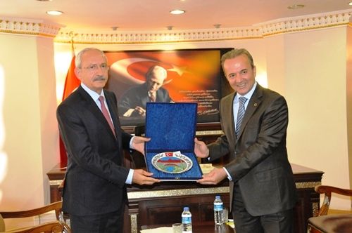Kılıçdaroğlu Vali Güner’i ziyaret etti galerisi resim 5