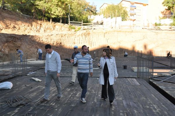 Belediye Başkanı Şahin, çalışmaları inceledi galerisi resim 2
