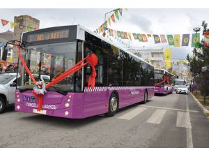 Tunceli Belediyesi İki Otobüs Aldı