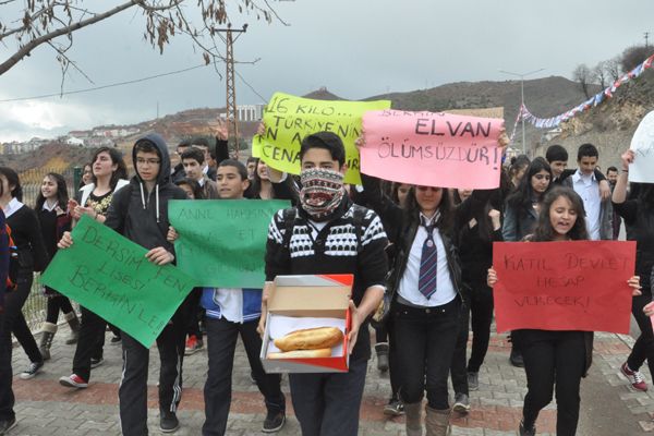 Tunceli'de Liseliler Berkin Elvan için yürüdü galerisi resim 3