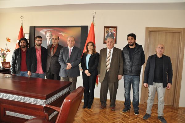 Belediye Başkanı Şahin’den Rektör Boztuğ’a Ziyaret galerisi resim 2