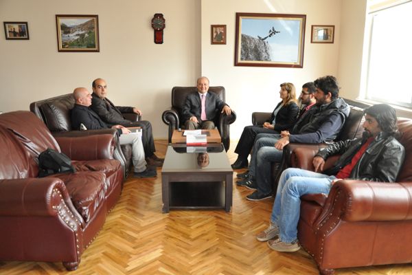 Belediye Başkanı Şahin’den Rektör Boztuğ’a Ziyaret galerisi resim 3