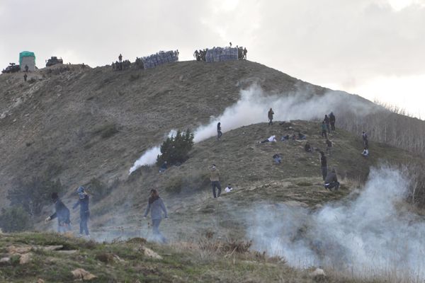 Kalekol inşaatında gerginlik: 1'i ağır, 2 yaralı galerisi resim 1