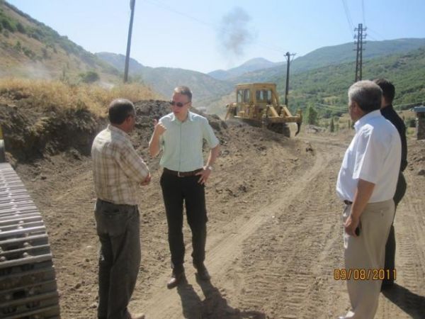 Pülümür’e beton yol galerisi resim 1