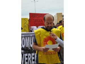 Maden Faciasına Yürüyüşlü Protesto