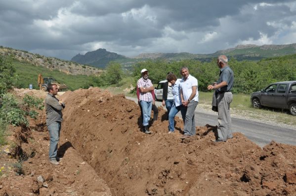 Altun, Hagü Su Hattını İnceledi galerisi resim 1