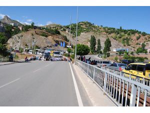 Tunceli’de Lice Protestosu