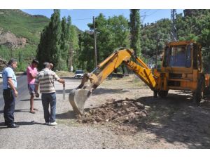 Tunceli'de İçme Suyu Sıkıntısı Başladı