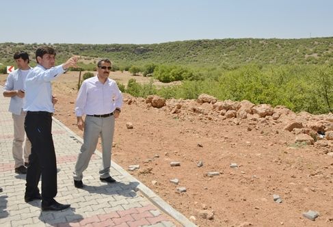 Vali Osman Kaymak, okul inşaatlarını inceledi galerisi resim 1