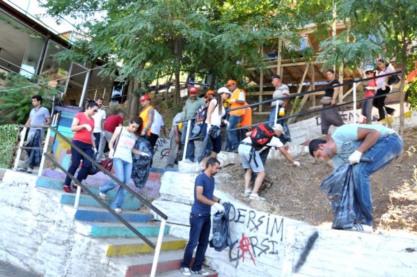 Tunceli'de Temizlik Çalışması galerisi resim 5