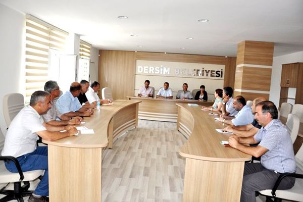 Tunceli’de Belediyesinde Festival Toplantısı Yapıl galerisi resim 3