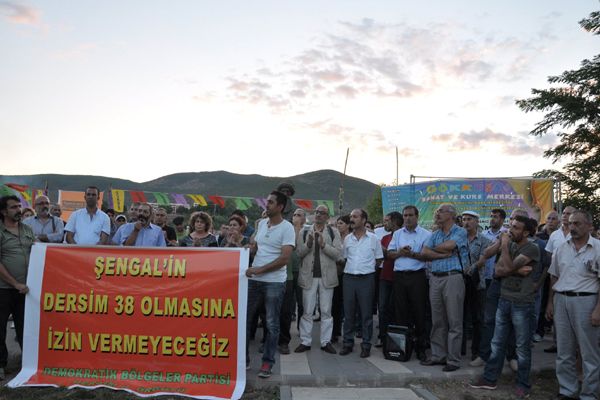 Şengal Saldırısı Yürüyüşle  Protesto Edildi galerisi resim 3