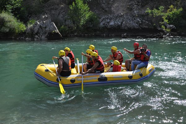 Tunceli'de Engelliler Rafting Yaptı galerisi resim 1