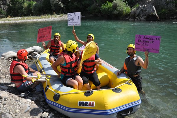 Tunceli'de Engelliler Rafting Yaptı galerisi resim 4