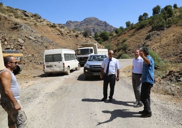 Kıl Köyü Harman Mezrası  yolu tamamlandı galerisi resim 1