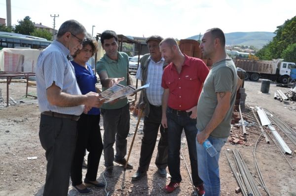 Eş Başkan Altun,Otogar İnşaatını İnceledi galerisi resim 3