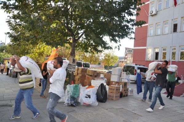 Rojava ve Şengal’e bir TIR daha gönderildi galerisi resim 1