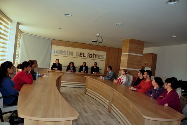 Belediyede birim müdürleriyle toplantı galerisi resim 3