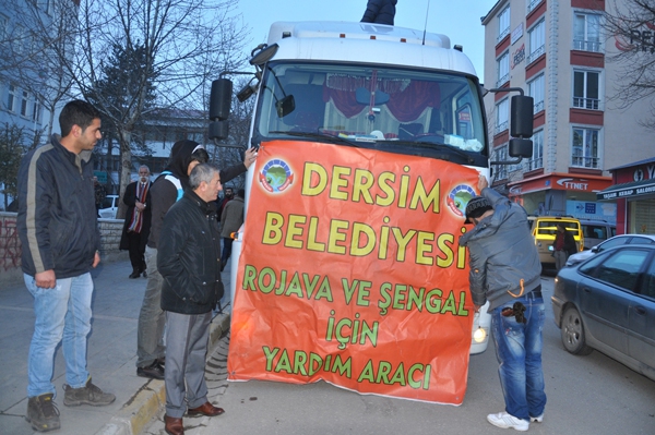 Kobane ve Rojava’ya yardımlar sürüyor galerisi resim 2