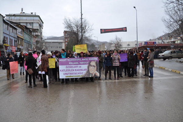 Dersim’de kadın cinayetine tepki galerisi resim 2