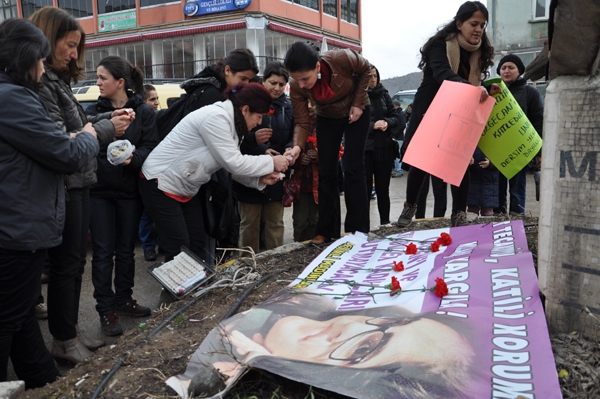 Dersim’de kadın cinayetine tepki galerisi resim 3