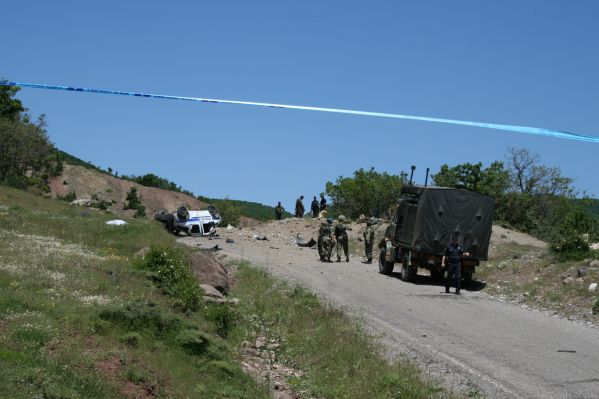 Tunceli'de mayın saldırısı galerisi resim 1