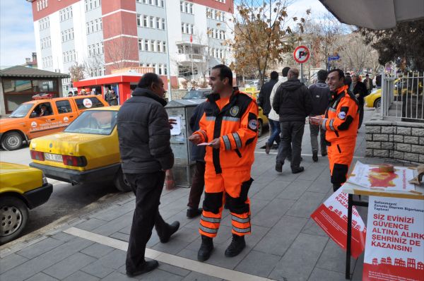 Tunceli’de Deprem Sigortası Çalışmaları galerisi resim 3