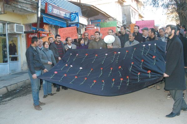 Uludere olayı Tunceli’de protesto edildi galerisi resim 1