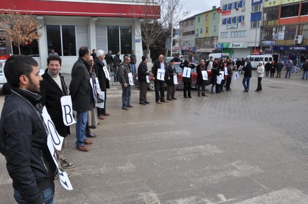 Tunceli'de Adalet ve Barış için, insan zinciri galerisi resim 4