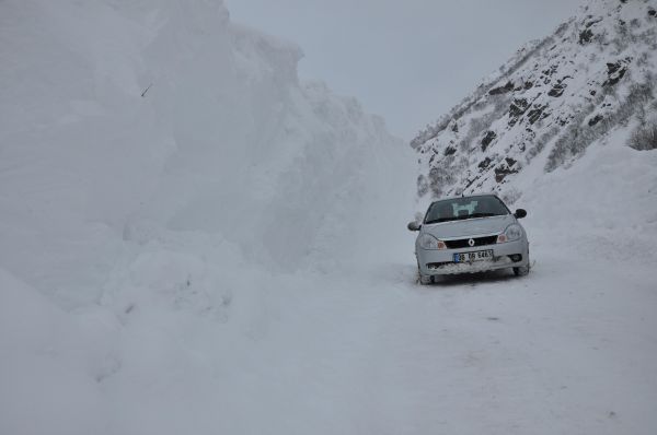 Tunceli’de Çığ’lar Tehlike Saçıyor galerisi resim 9