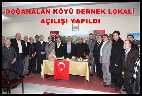 Doğanalan Köyü Dernek Lokali Açılışı Yapıldı galerisi resim 1