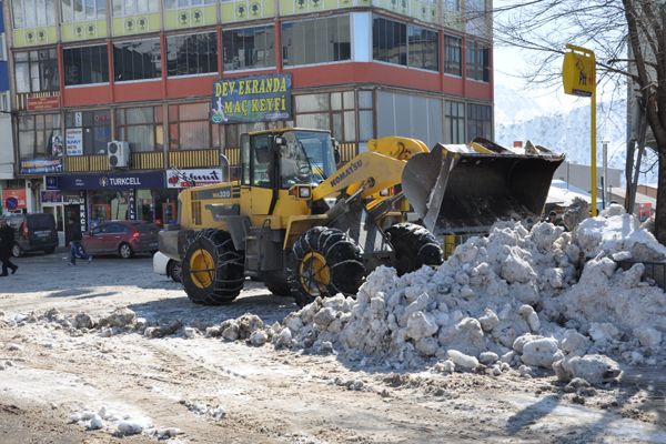 Belediyeden kar temizleme çalışması galerisi resim 3